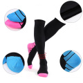 Commerce de gros Nylon Genou Haute Compression Sports Football Randonnée Running Soccer Chaussettes